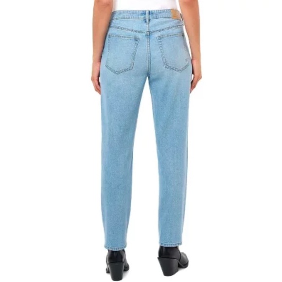 Seven7 Women's Stretch High Waist 90's Straight Jean Size 6 Light Wash - Picture 2 of 7